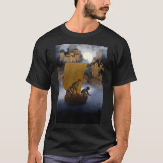 T-shirt Maxfield Parrish - Wynken Blynken Et Nod -