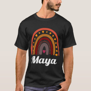 T-shirt Maya Colorful Arc-en-ciel femme nom idée