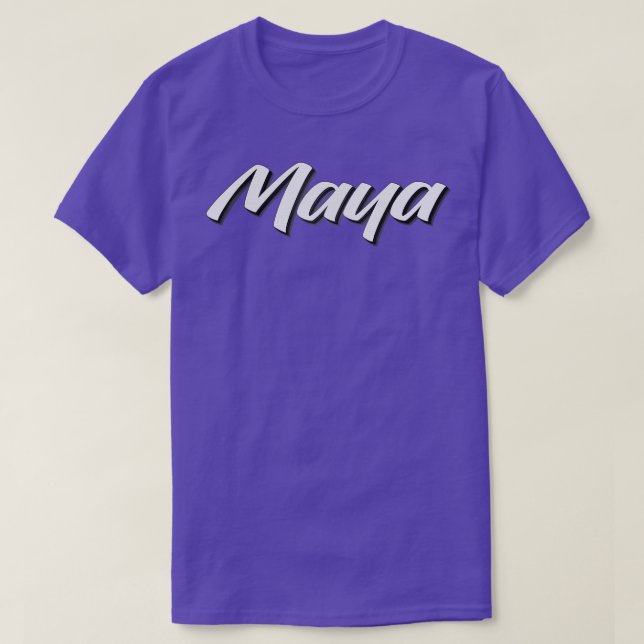 T-shirt Maya Mon Nom Est Maya (Design devant)