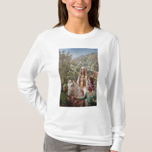 T-shirt Maying, la reine Guinevere, vers 1900, par John Co