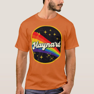 T-shirt Maynard Arc-en-ciel dans l'espace Vintage GrungeSt