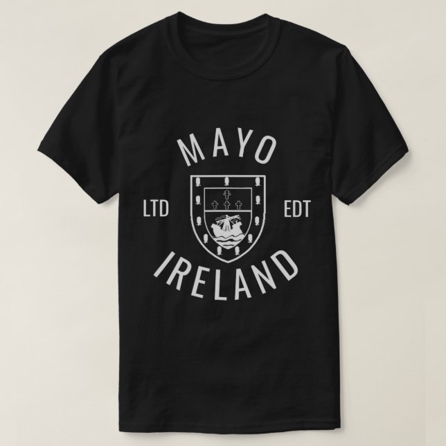 T-shirt Mayo Ireland County Pride Gaelic Football et Hurl (Design devant)