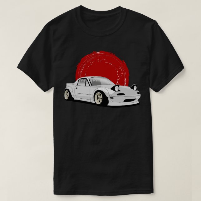 T-shirt Mazda Miata NA (Design devant)