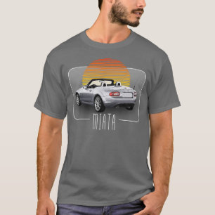 T-shirt Mazda Miata Retro Classic Lover Design