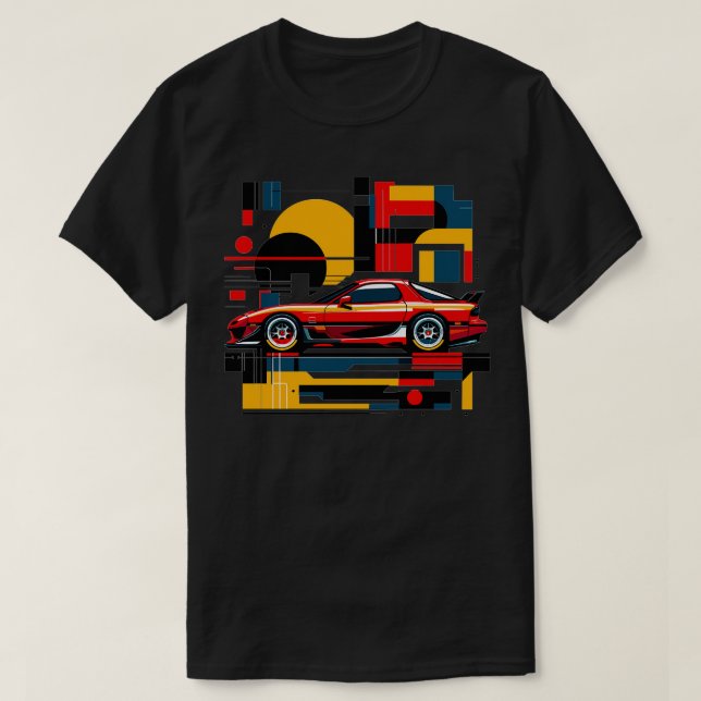 T-shirt Mazda RX7 2 (Design devant)