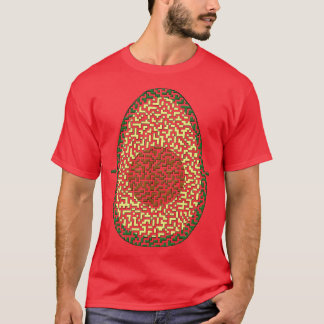 T-shirt Maze en forme d'avocat La