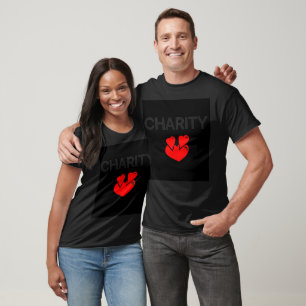 T-shirt Mazipoodles Charity Hearts A