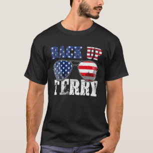 T-shirt Mb35 Sauvegarde Terry Mis En Reverse 4 Juillet Feu