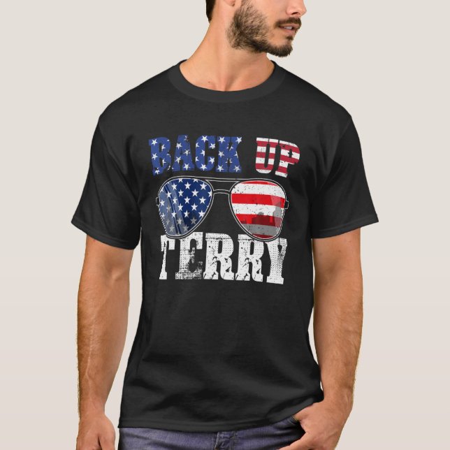 T-shirt Mb35 Sauvegarde Terry Mis En Reverse 4 Juillet Feu (Devant)
