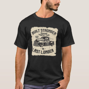T-shirt Mb 1971 Camion Vintage Anniversaire Construit Plus