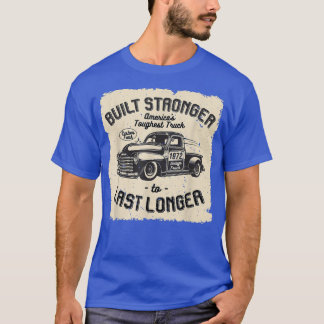 T-shirt mb 1972 Camion Vintage Anniversaire construit plus