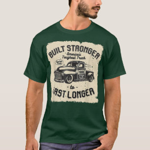 T-shirt mb 1986 Camion Vintage Anniversaire construit plus
