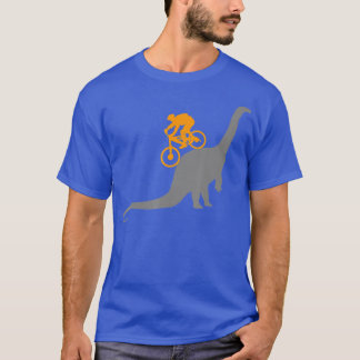 T-shirt MB Dinosaur Dino Vélo de montagne Sport
