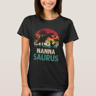 T-shirt mb Vintage Nanna Saurus Dino Fête des Pères Mère