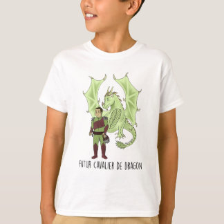 T-shirt MC "Futur cavalier de Dragon"
