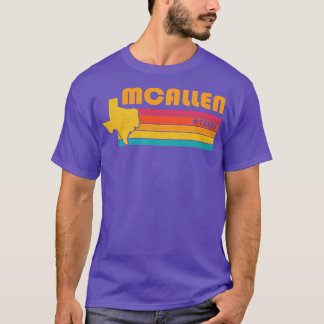 T-shirt McAllen Texas Vintage Souvenir dénudé