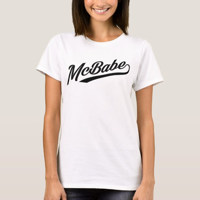 T-shirt McBabe - ENCRE NOIRE (Devant)