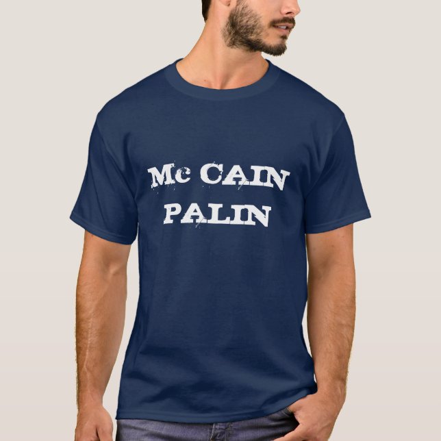 T-shirt McCain Palin NOBAMA (Devant)