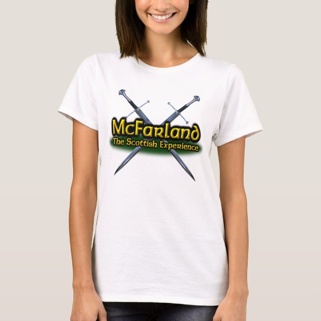 T-shirt McFarland The Scottish Experience Clan MacFarlane (Devant)