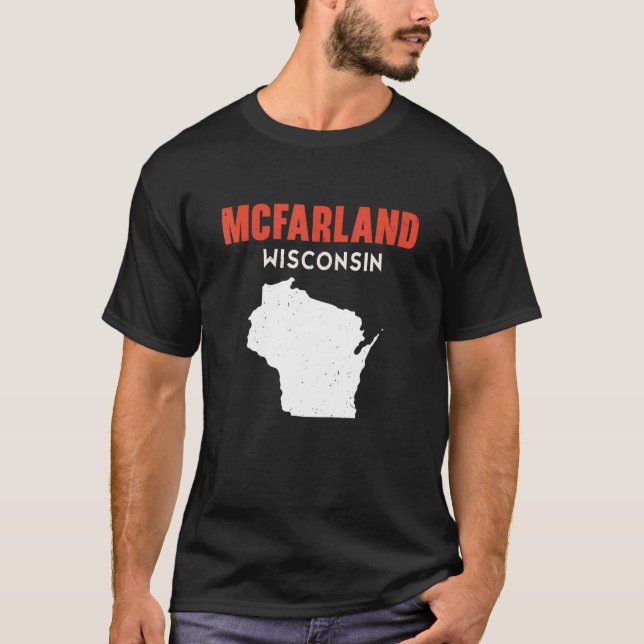 T-shirt McFarland USA State America Travel Montanan Helena (Devant)