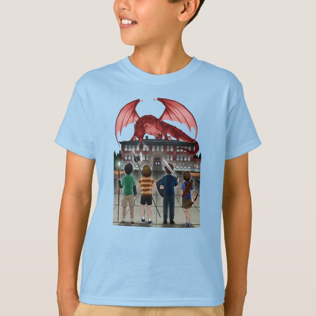 T-shirt McGilvra DnD Club No Text Dragon One Side (Devant)