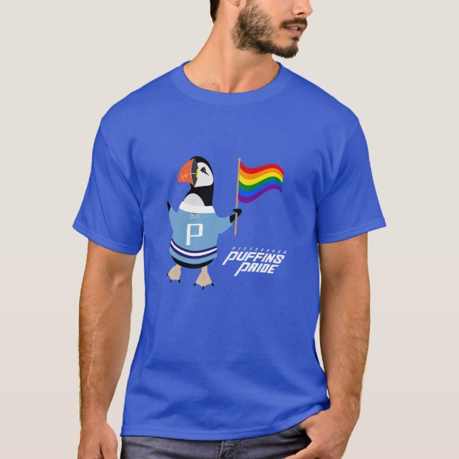 T-shirt McGuffin Puffin Pride (Devant)