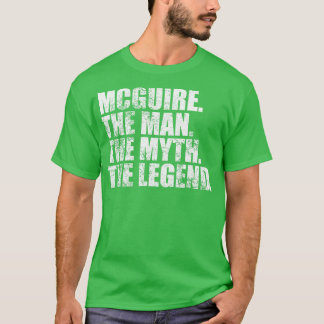 T-shirt McguireMcguire Nom de famille Mcguire nom de famil