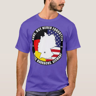 T-shirt McKee Barracks Allemagne Base militaire vétéran
