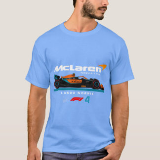 T-shirt Mcl f mclaren f team lando norris f retro retro