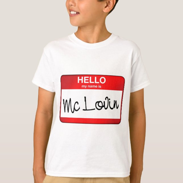 T-shirt McLovin (Devant)