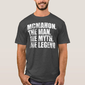 T-shirt McmahonMcmahon Nom de famille Mcmahon nom de famil