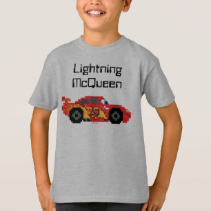T-shirt McQueen, éclair 8 bits
