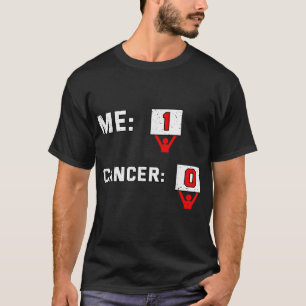 T-shirt Me 1 Cancer 0 Chemise Chimiothérapie Combattre Che