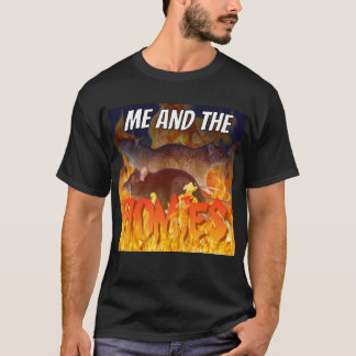 T-shirt ME AND THE HOMIES rat mème unisex chemise
