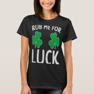 T-shirt Me Frapper Pour La Chance Shamrock Jour de la Sain