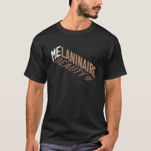 T-shirt Me Melaninaire Beauté Isométrique Strong Queen