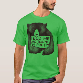 T-shirt Me nourrir et me dire que je suis plutôt