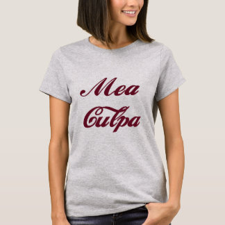 T-shirt Mea Culpa