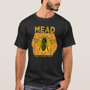 T-shirt Mead by Honey Bees Meadmaking Home breing Retro D