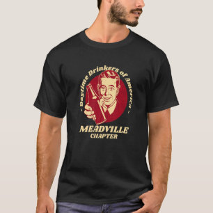 T-shirt Meadville Chapitre Boissons diurnes bière brasse