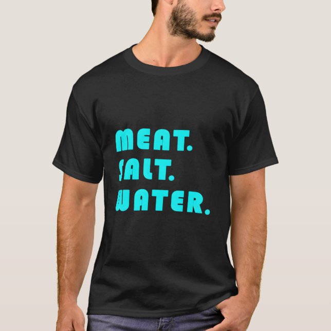 T-shirt Meat Salt Water (Devant)