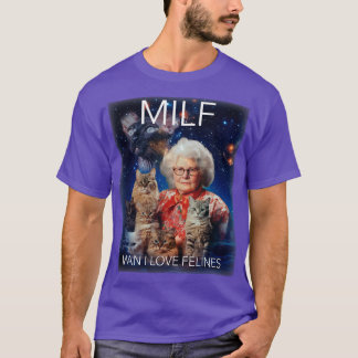 T-shirt Mec j'adore les félins