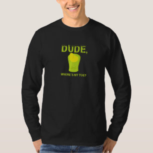 T-shirt Mec Où est mon orteil  Amputation de zombie Jambe 