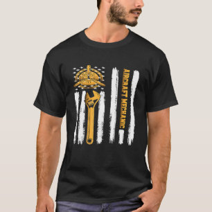 T-shirt Mécanicien d'avion technicien d'aviation américain