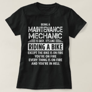 T-shirt Mécanicien d'entretien