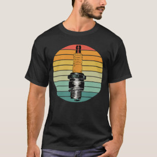 T-shirt Mécanicien Diesel Rétro Coworker Bougie