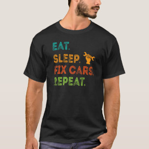 T-shirt Mécanicien Homme Pour Hommes Papa Auto Garage Auto