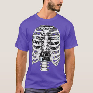 T-shirt Mécanicien mécanicien automobile Skeleton Mécaniqu