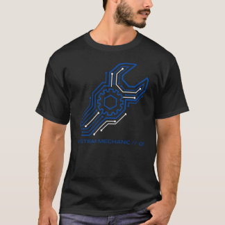 T-shirt Mécanicien système 01 Cadeau technique de clé