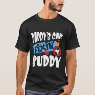 T-shirt Mécanique ami de papa et fils pour enfants F